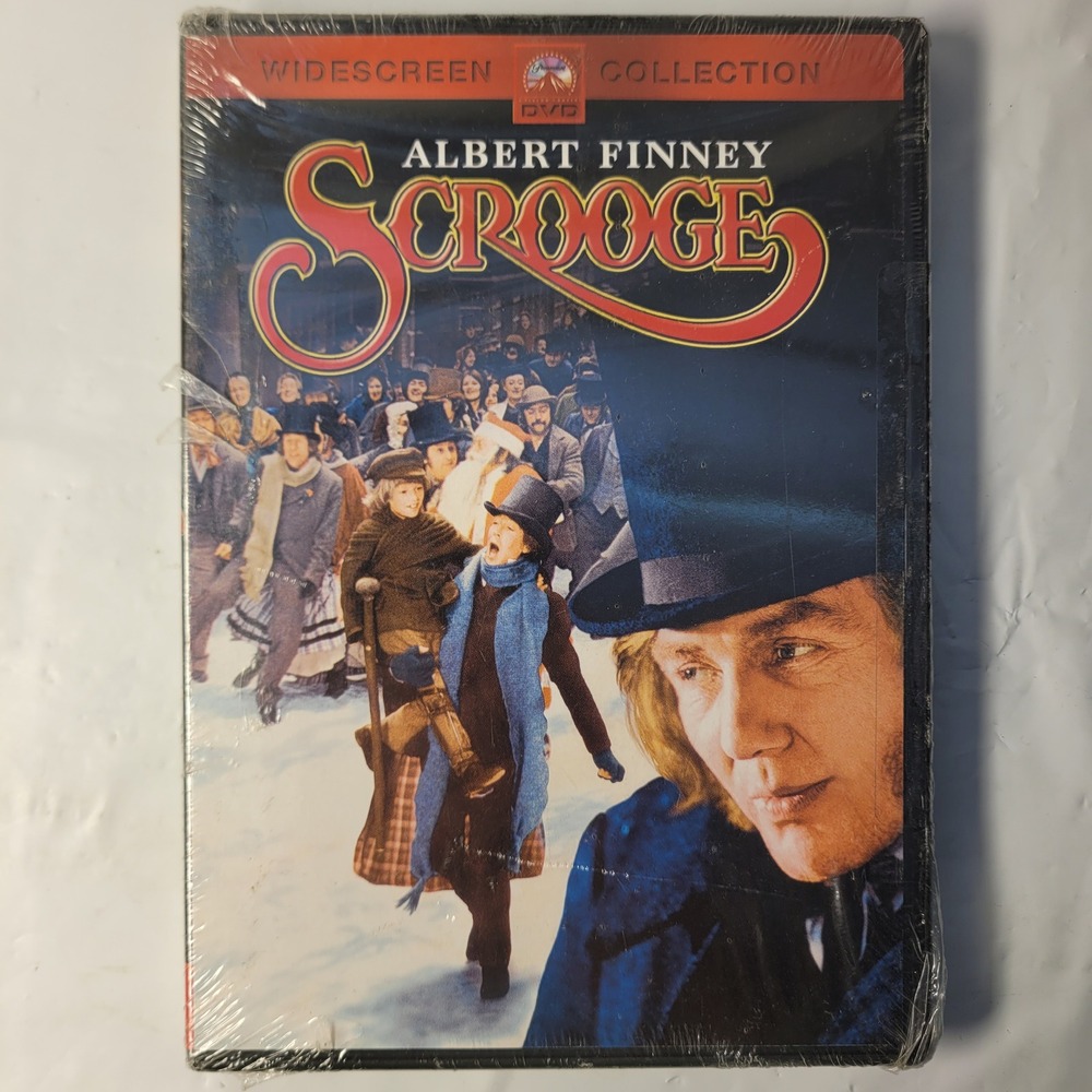 Paramount Scrooge DVD Albert Finney 1970 Musical Widescreen Collection NEW